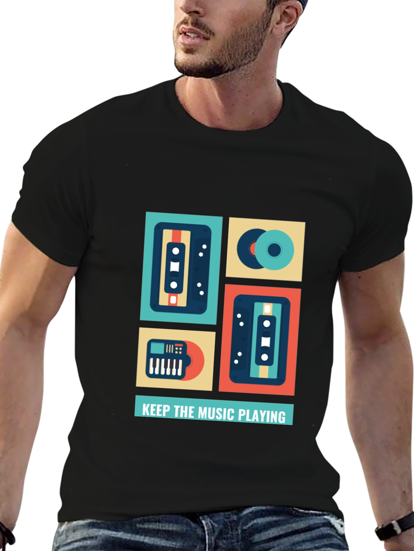 Retro Music T-Shirt