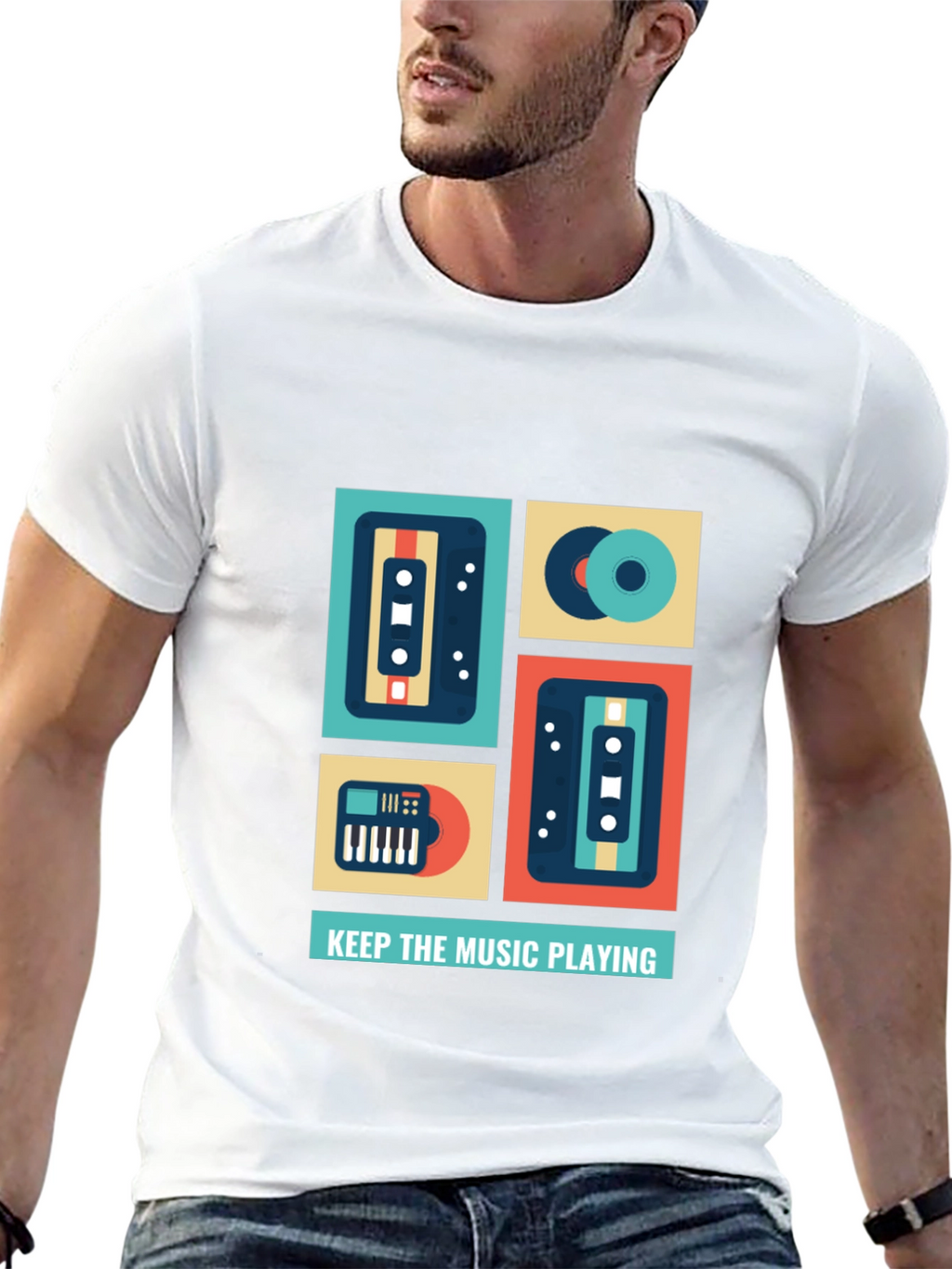 Retro Music T-Shirt