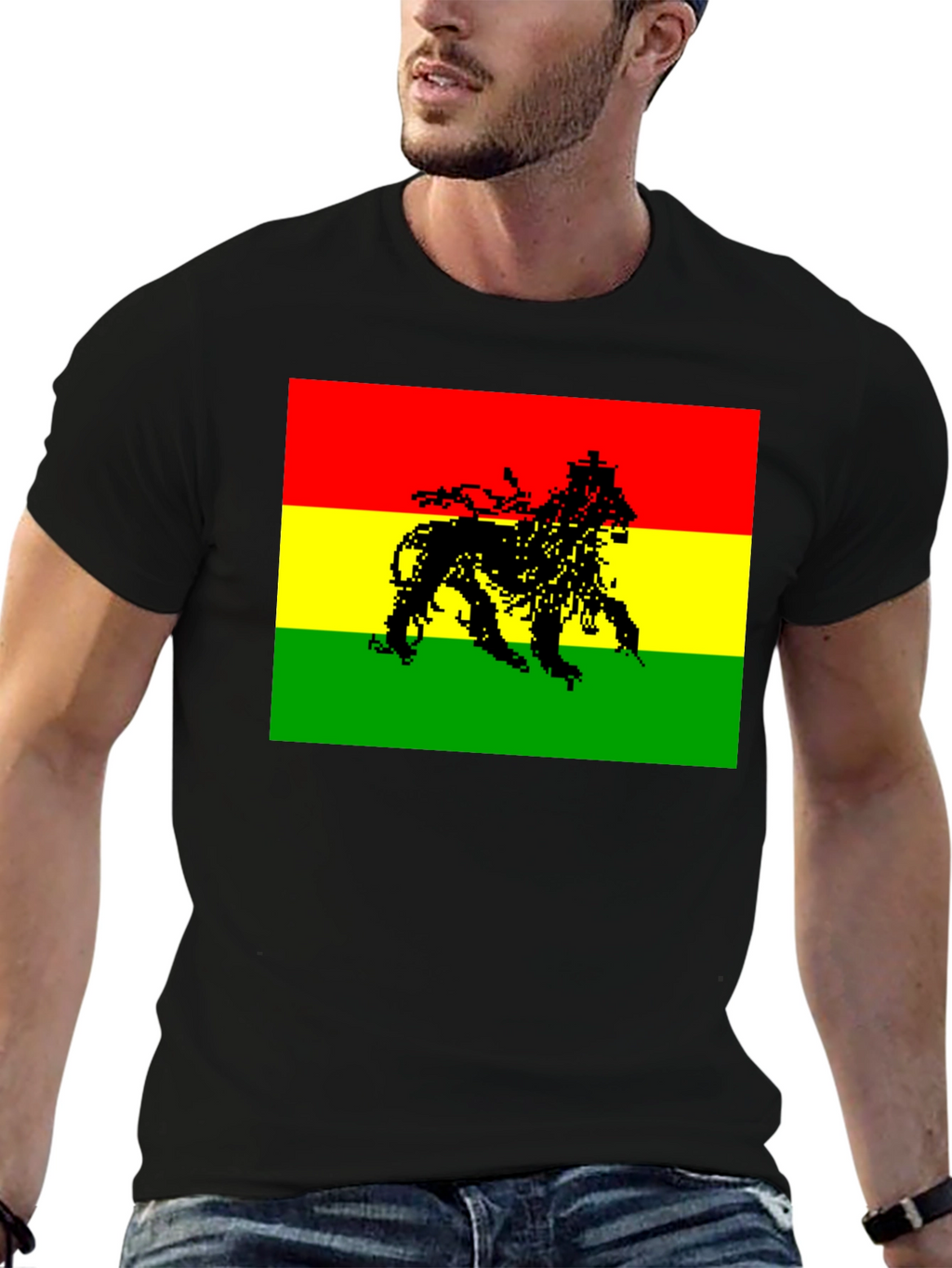 Rasta Lion T-Shirt - Reggae Vibes Tee