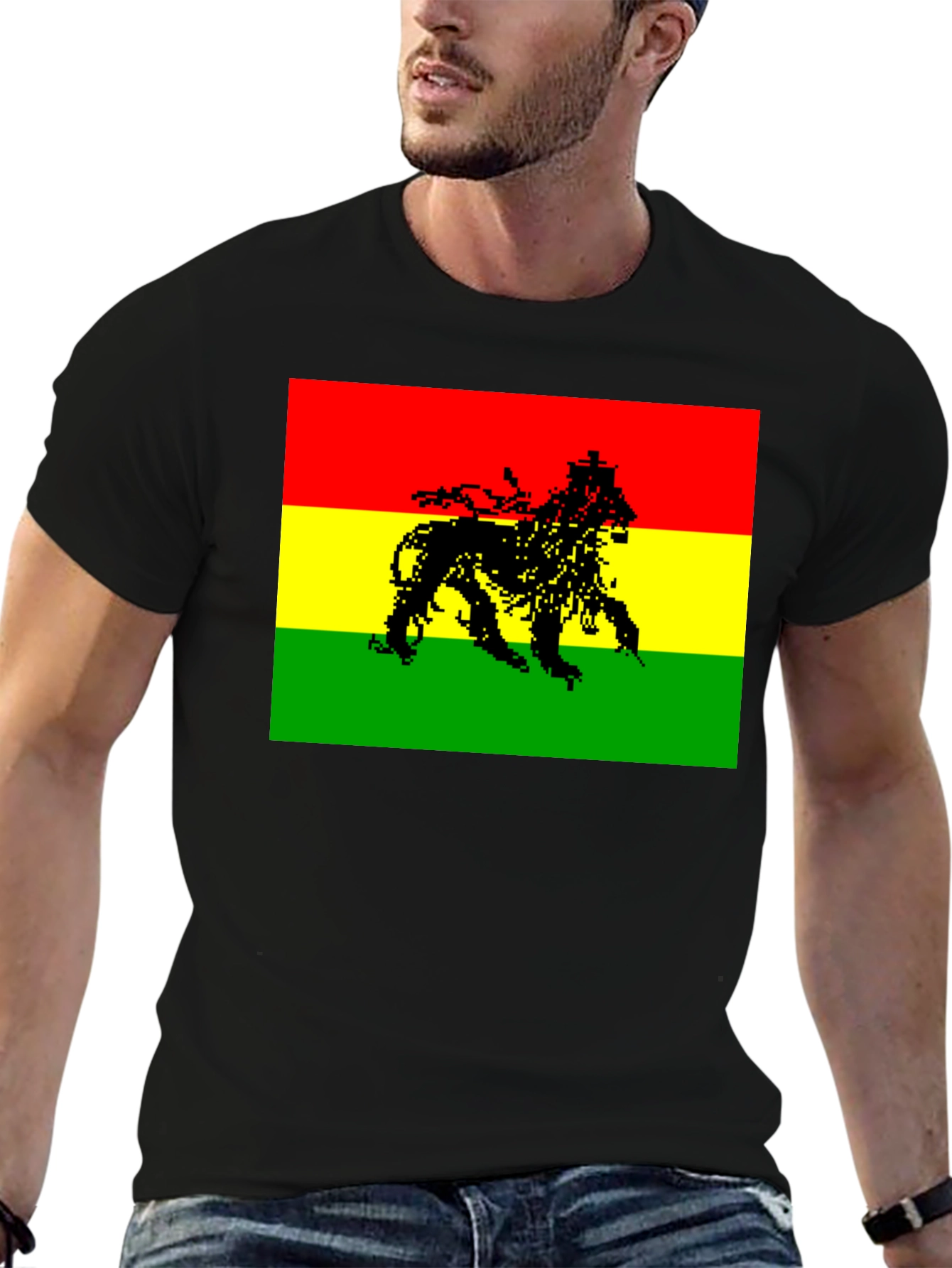 Rasta Lion T-Shirt - Reggae Vibes Tee