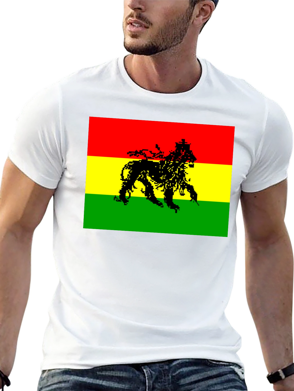 Rasta Lion T-Shirt - Reggae Vibes Tee