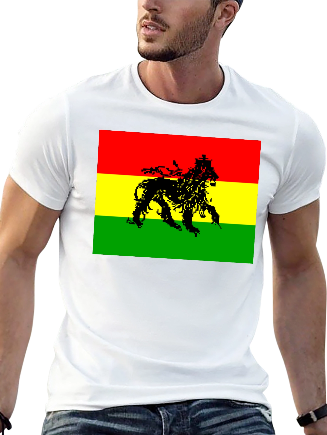 Rasta Lion T-Shirt - Reggae Vibes Tee