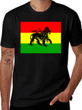 Rasta Lion T-Shirt - Reggae Vibes Tee