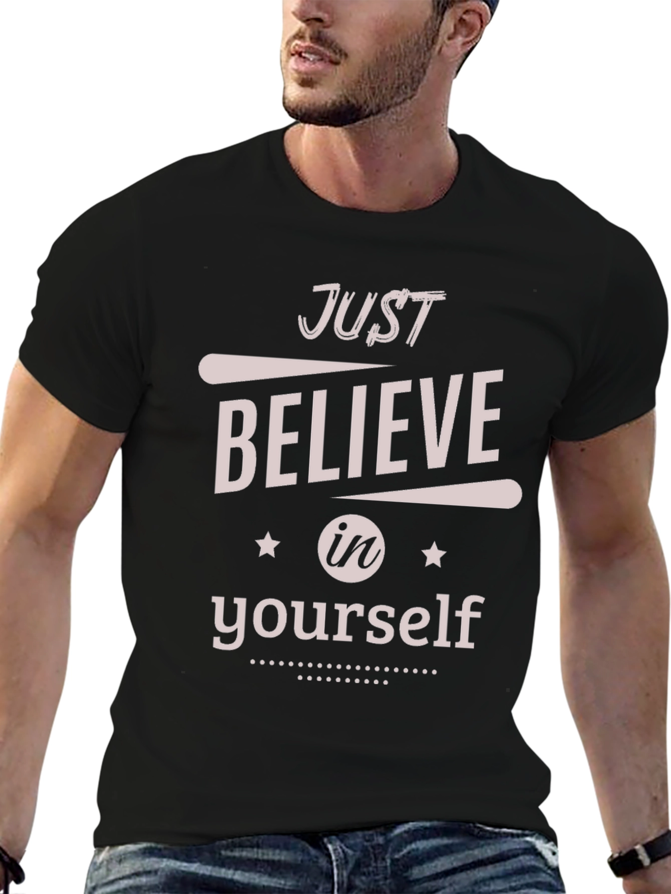 Believe in Yourself Graphic T-Shirt - Motivational Tee