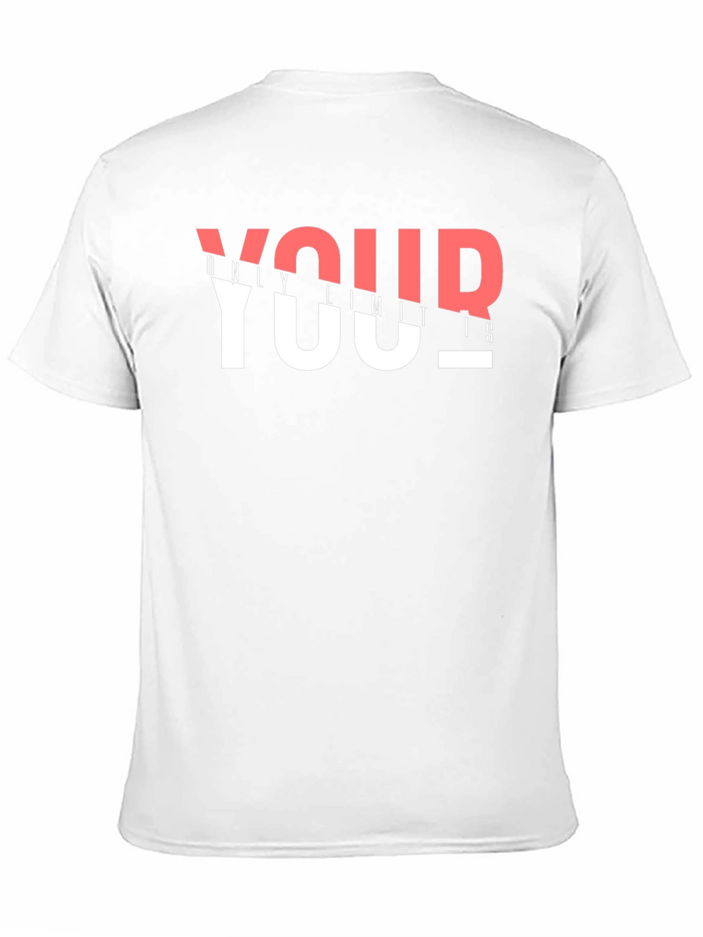 Your Only Limits Graphic Print Black T-Shirt