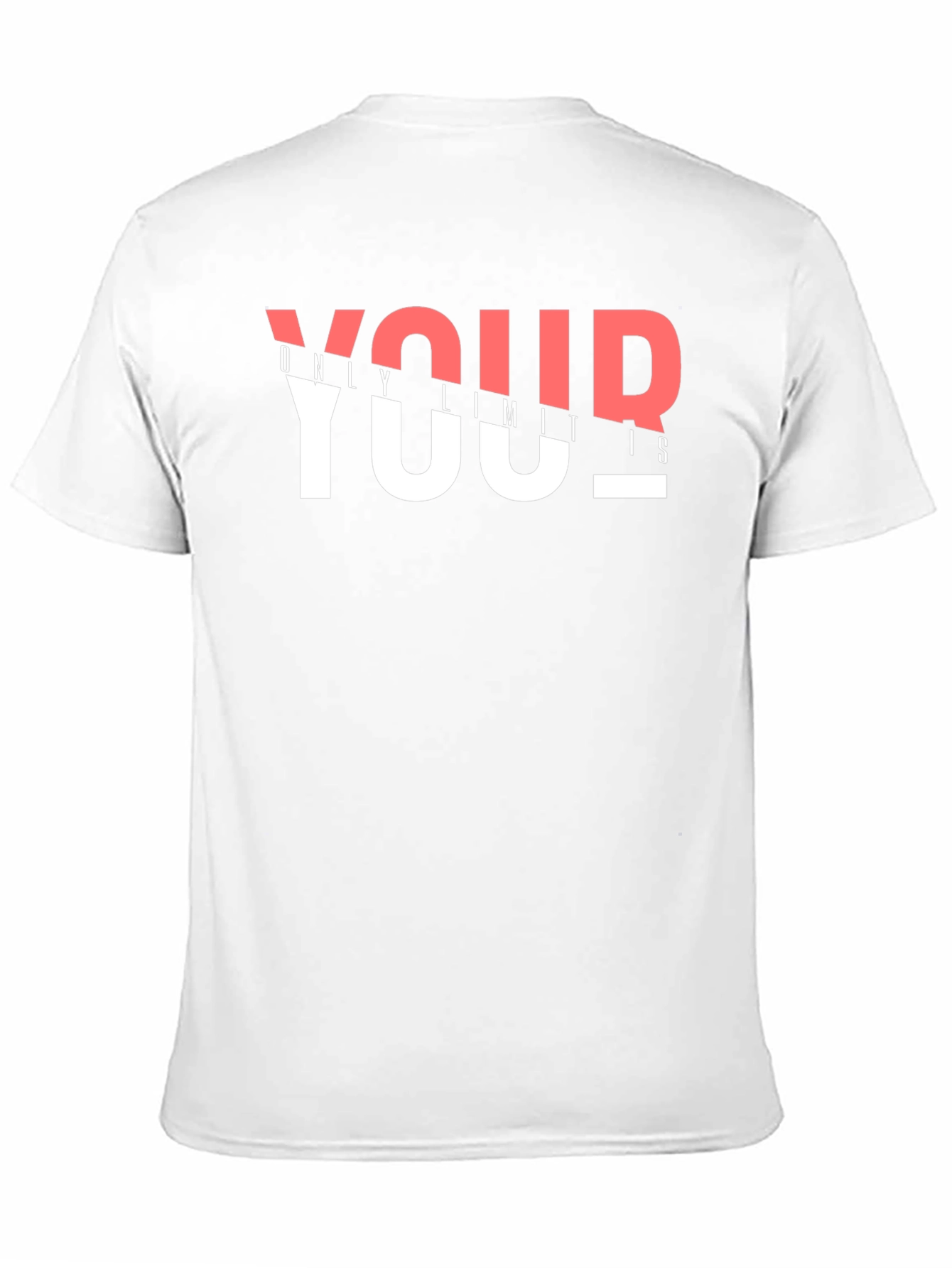 Your Only Limits Graphic Print Black T-Shirt