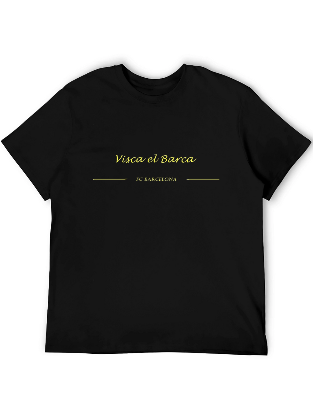 Visca el Barca Black T-Shirt