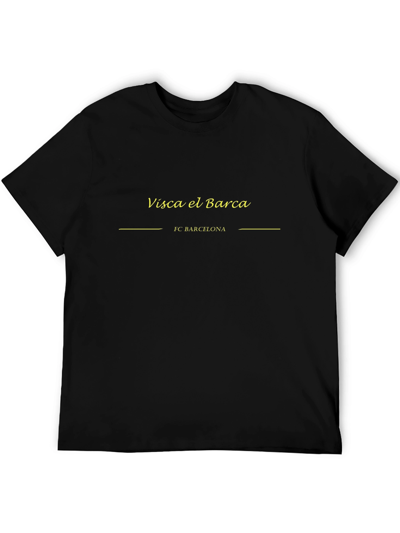 Visca el Barca Black T-Shirt