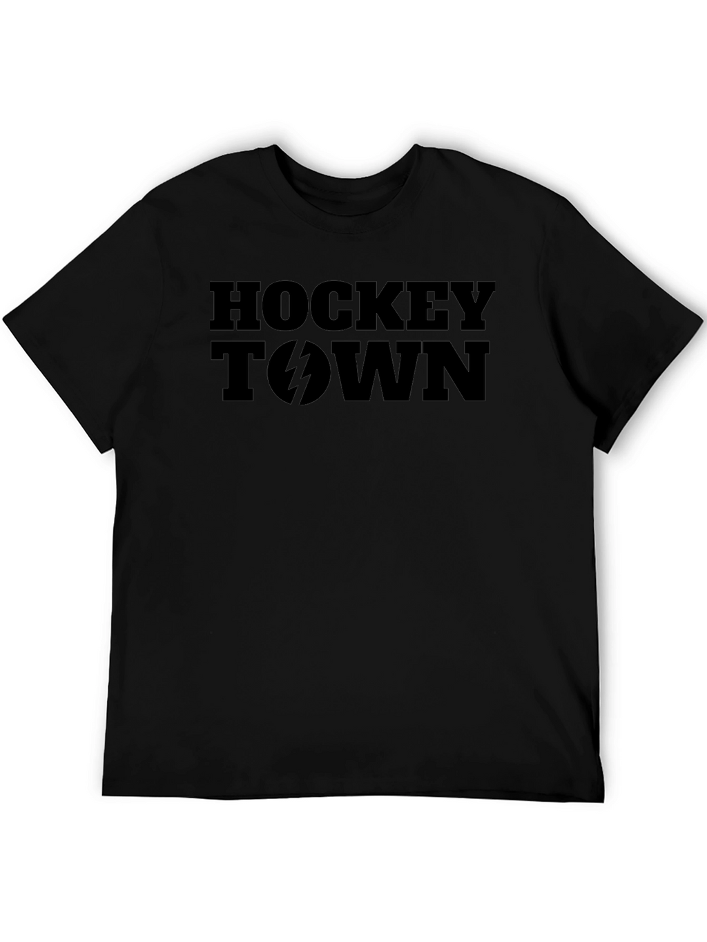 Hockey Town Graphic Tee - Black
