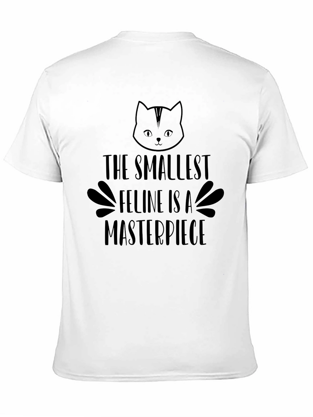 Smallest Feline Masterpiece Black T-Shirt