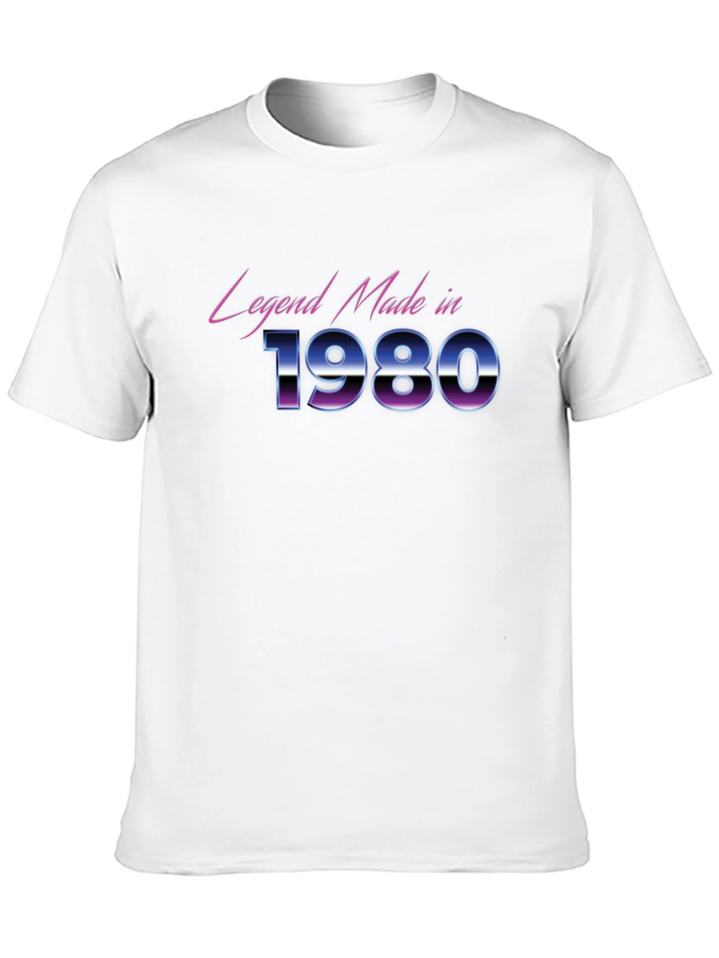 Legend Made in 1980 Black T-Shirt