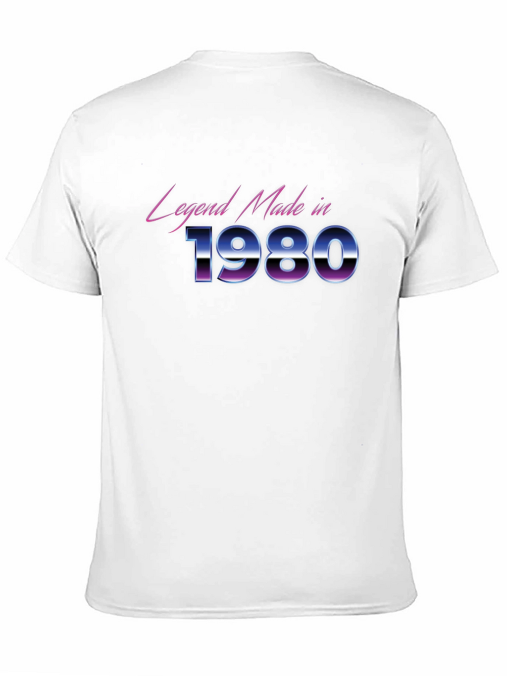 Legend Made in 1980 Black T-Shirt