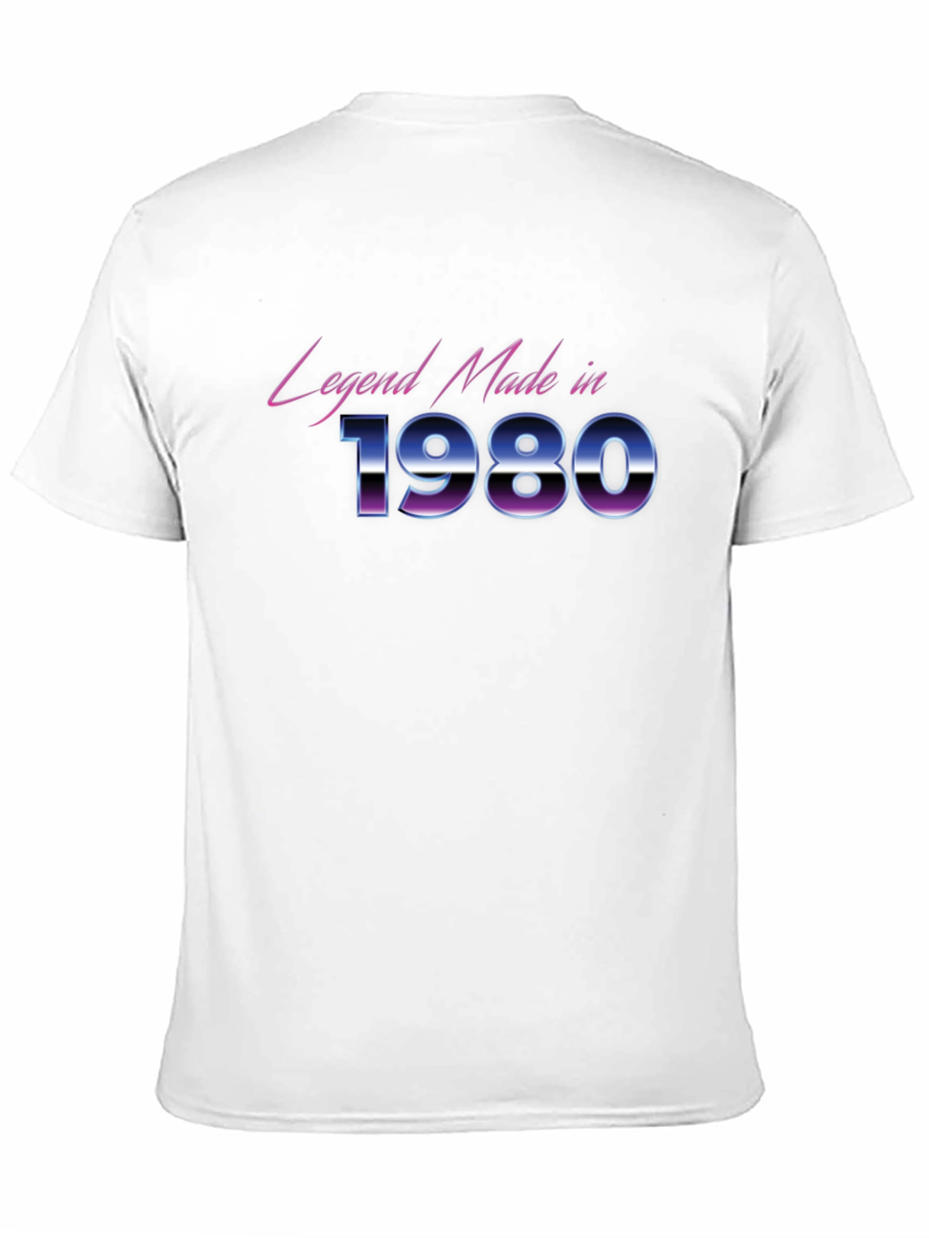 Legend Made in 1980 Black T-Shirt