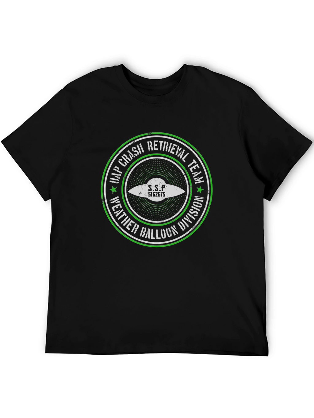 UAP Crash Retrieval Team UFO Graphic T-Shirt