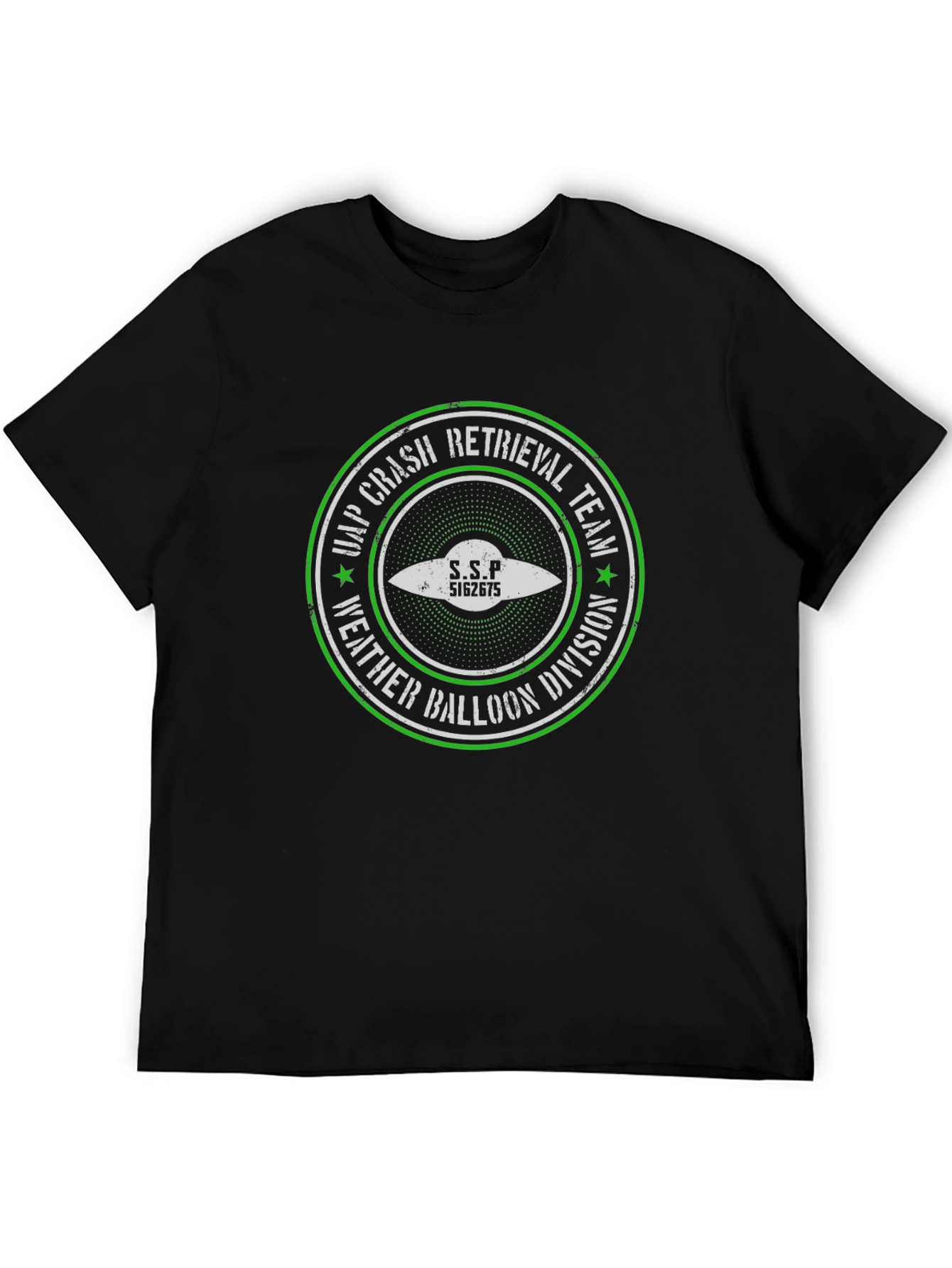UAP Crash Retrieval Team UFO Graphic T-Shirt