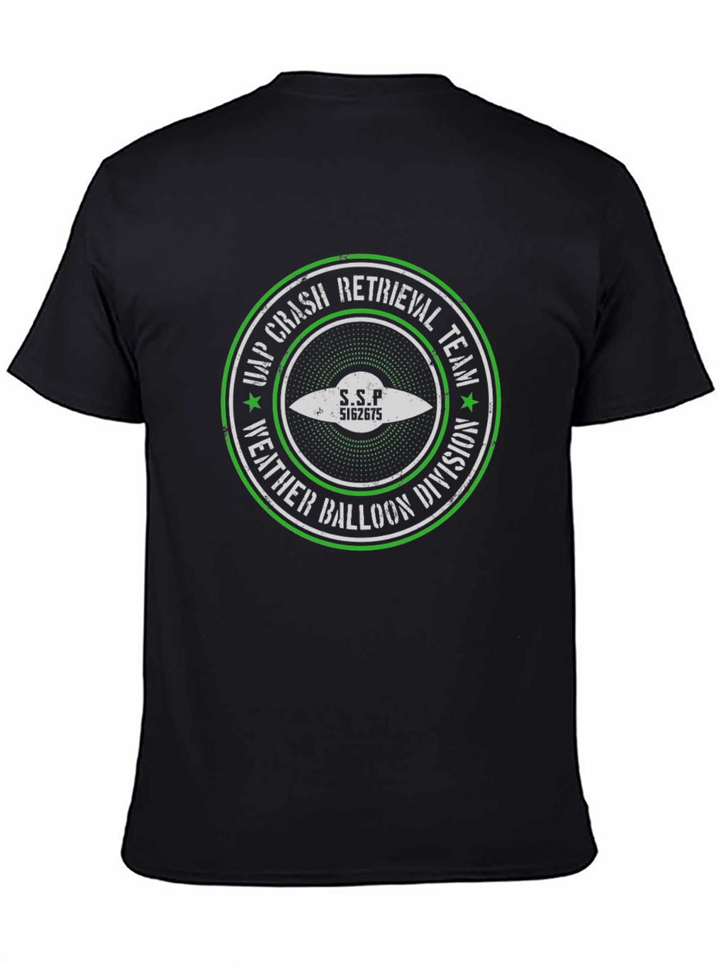 UAP Crash Retrieval Team UFO Graphic T-Shirt