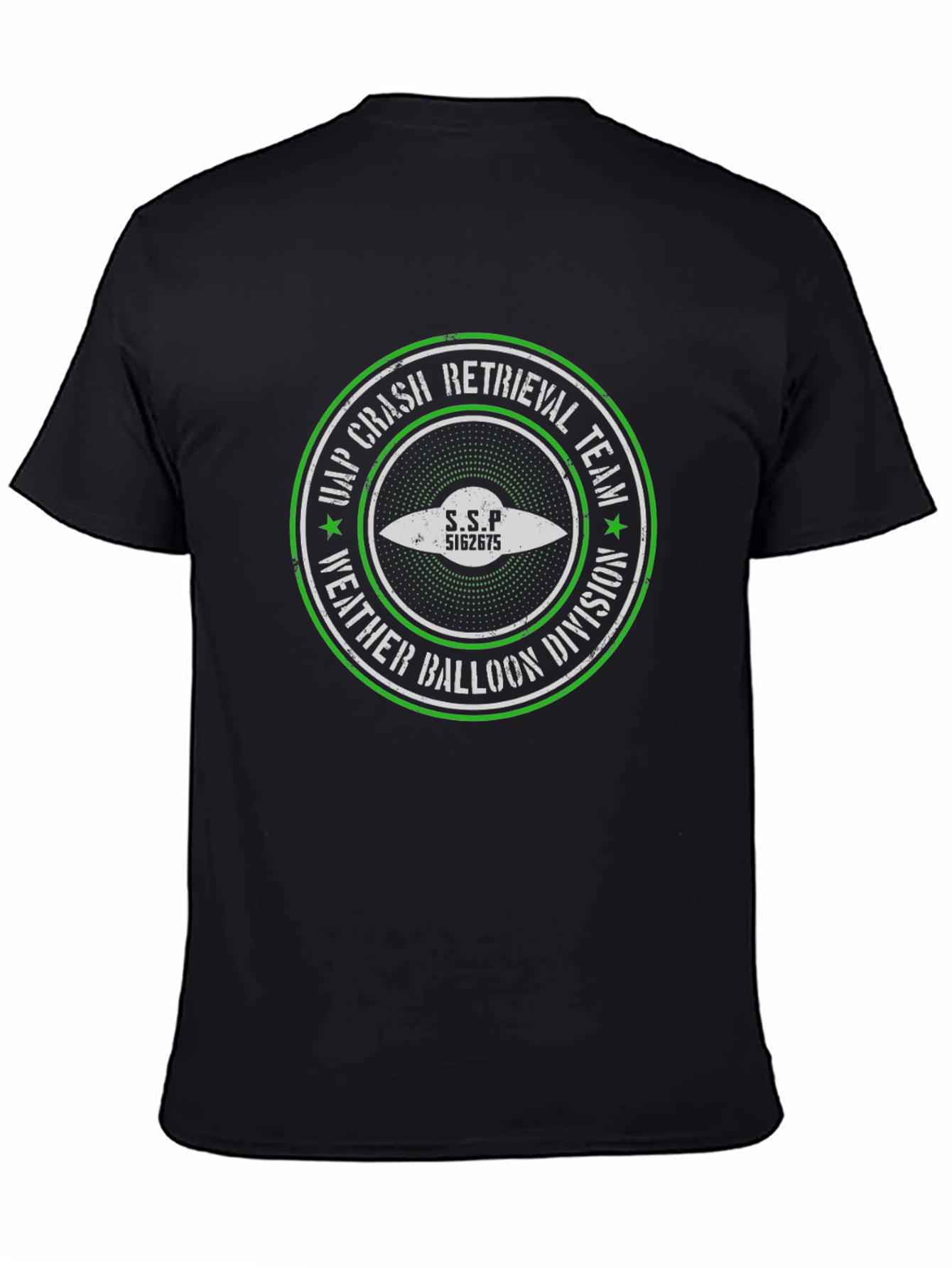 UAP Crash Retrieval Team UFO Graphic T-Shirt