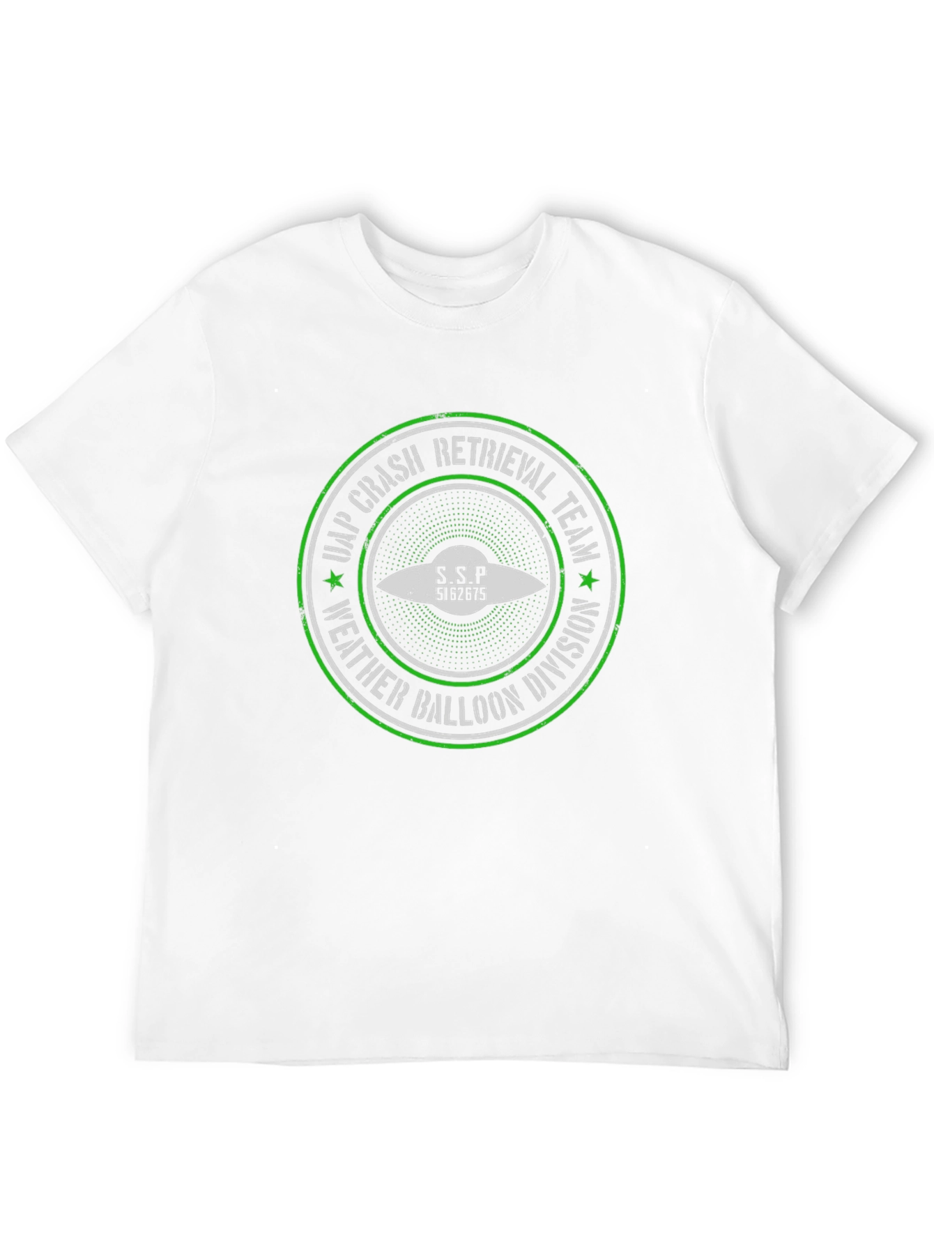 UAP Crash Retrieval Team UFO Graphic T-Shirt