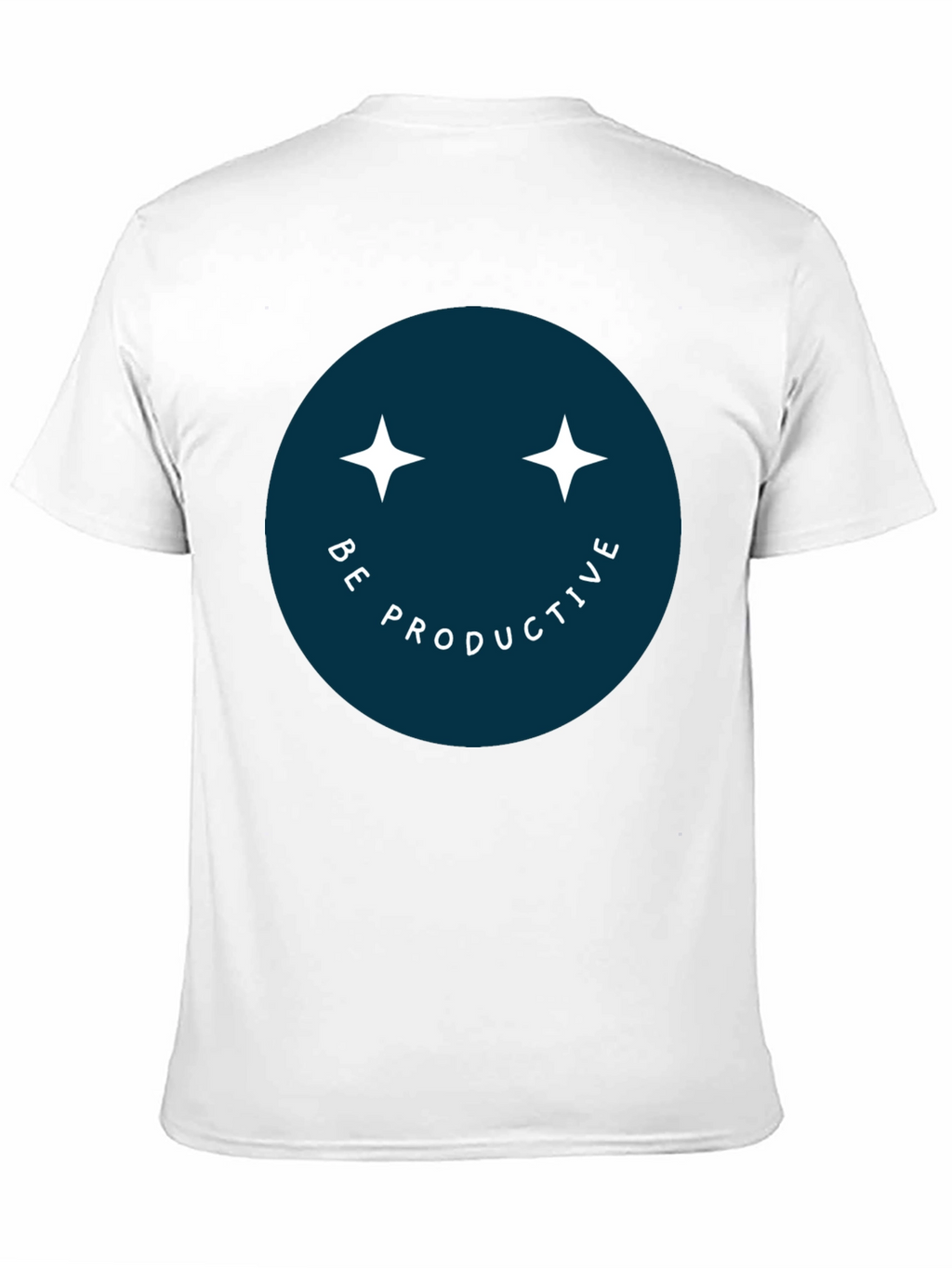 Be Productive Smiley Face T-Shirt