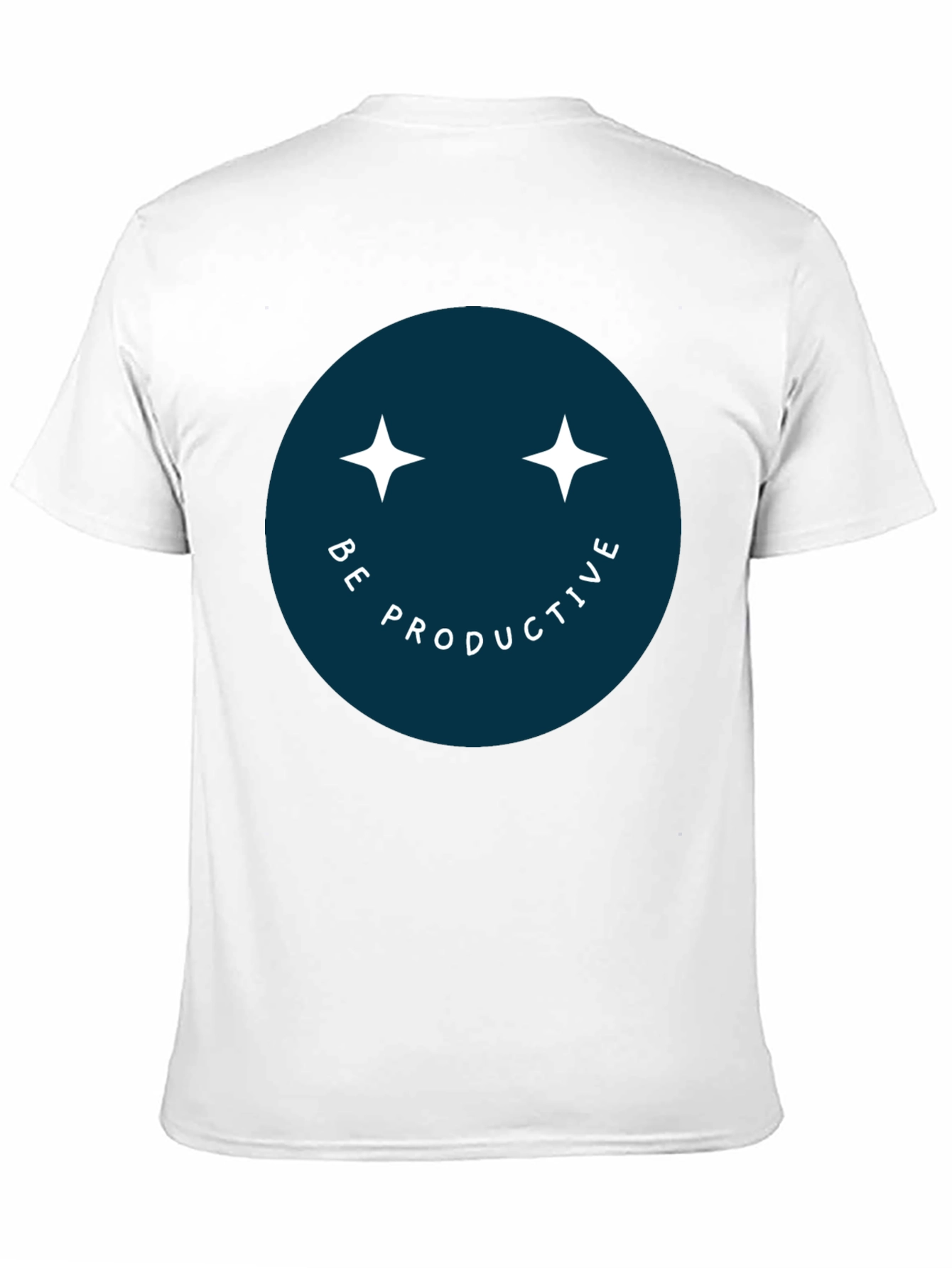 Be Productive Smiley Face T-Shirt