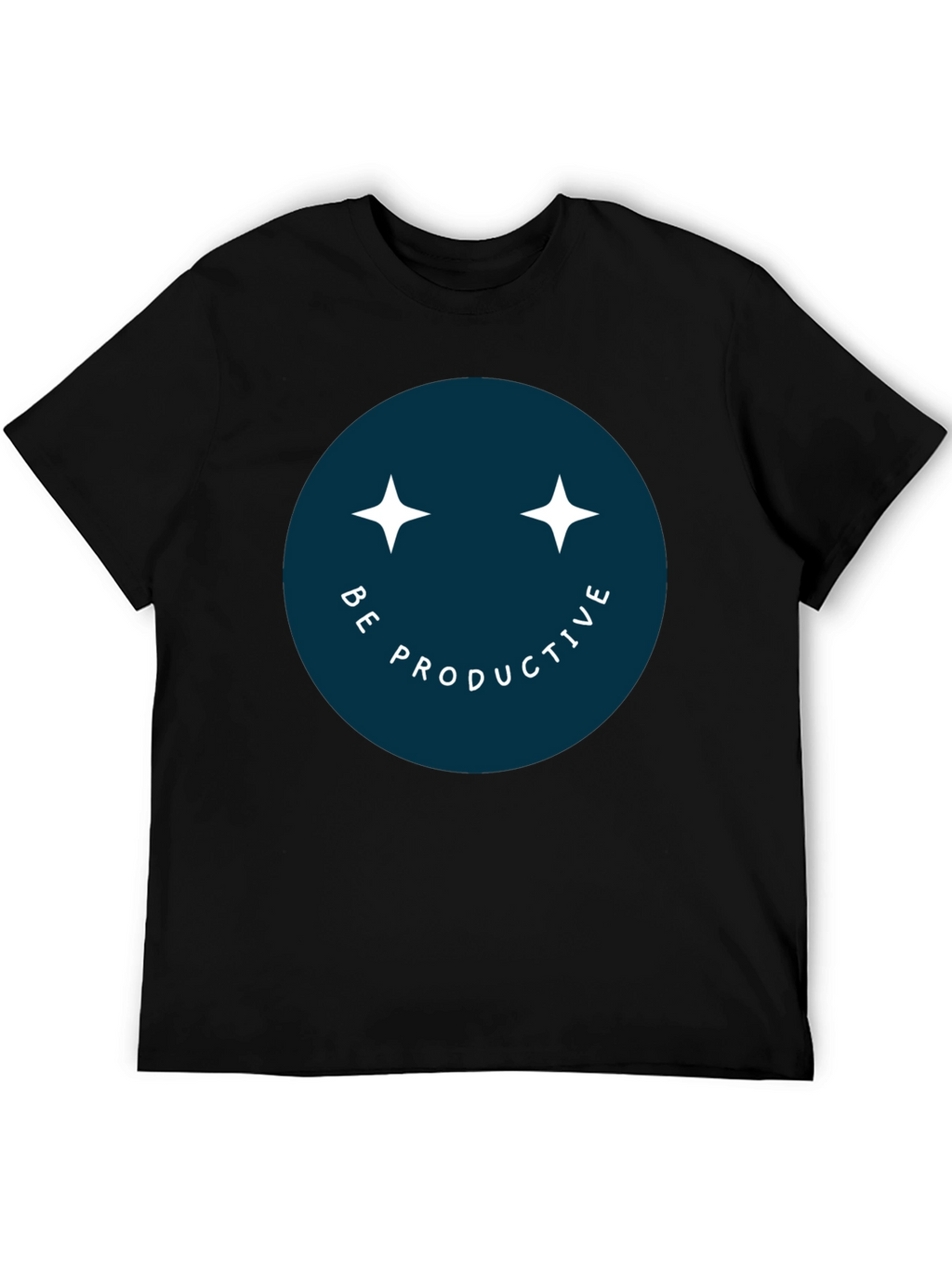 Be Productive Smiley Face T-Shirt