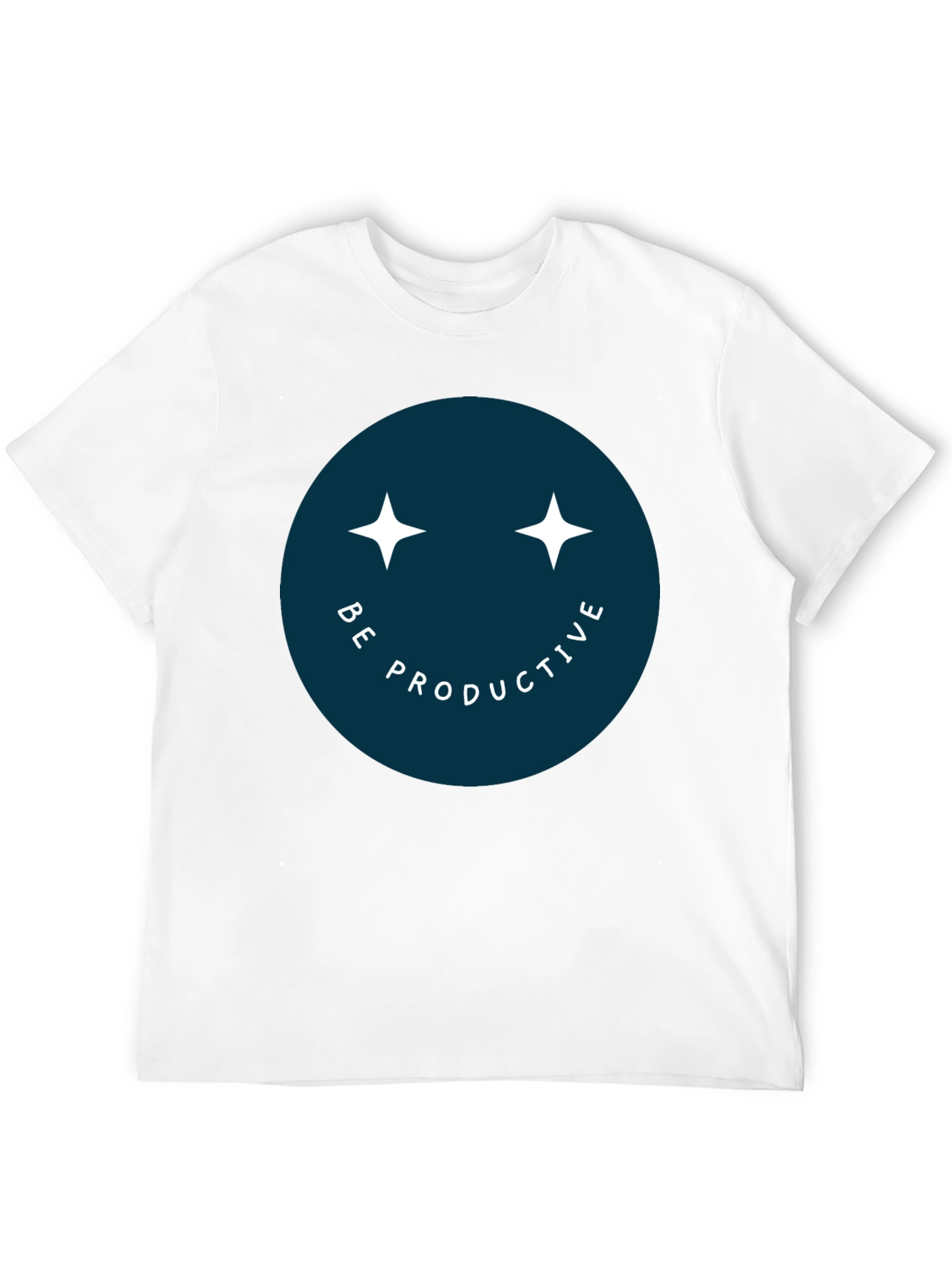 Be Productive Smiley Face T-Shirt