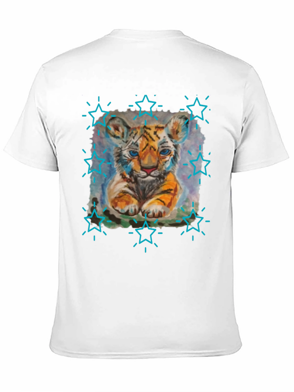 Cute Tiger Cub Graphic Tee