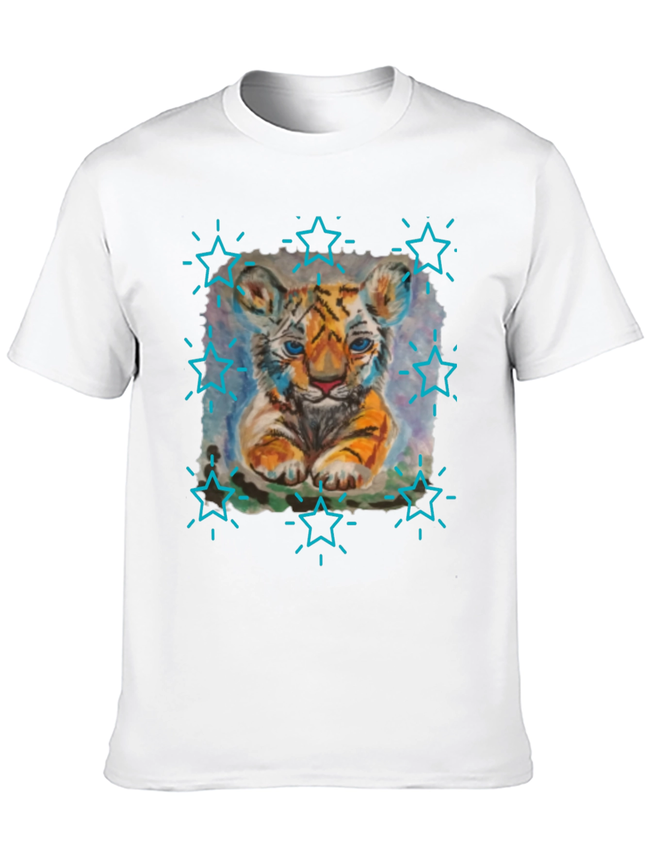 Cute Tiger Cub Graphic Tee