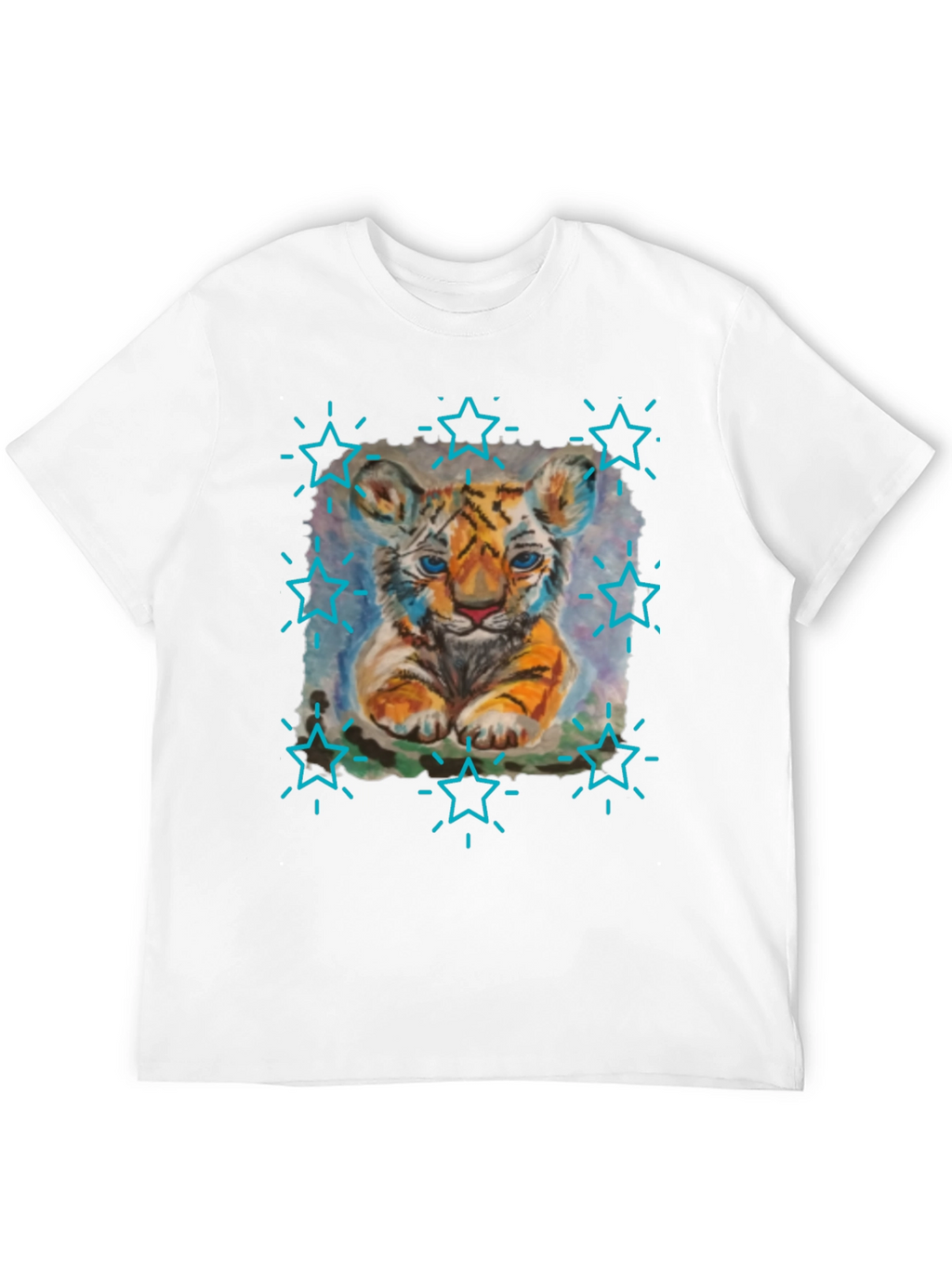 Cute Tiger Cub Graphic Tee