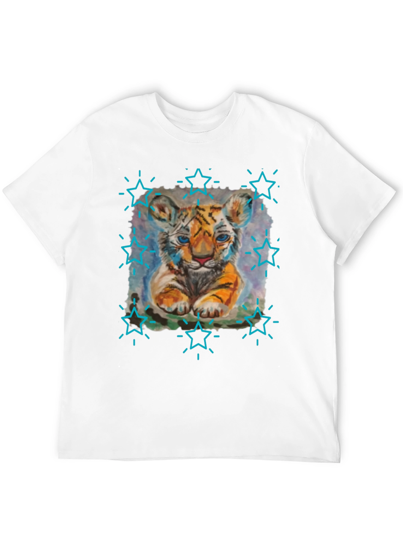Cute Tiger Cub Graphic Tee