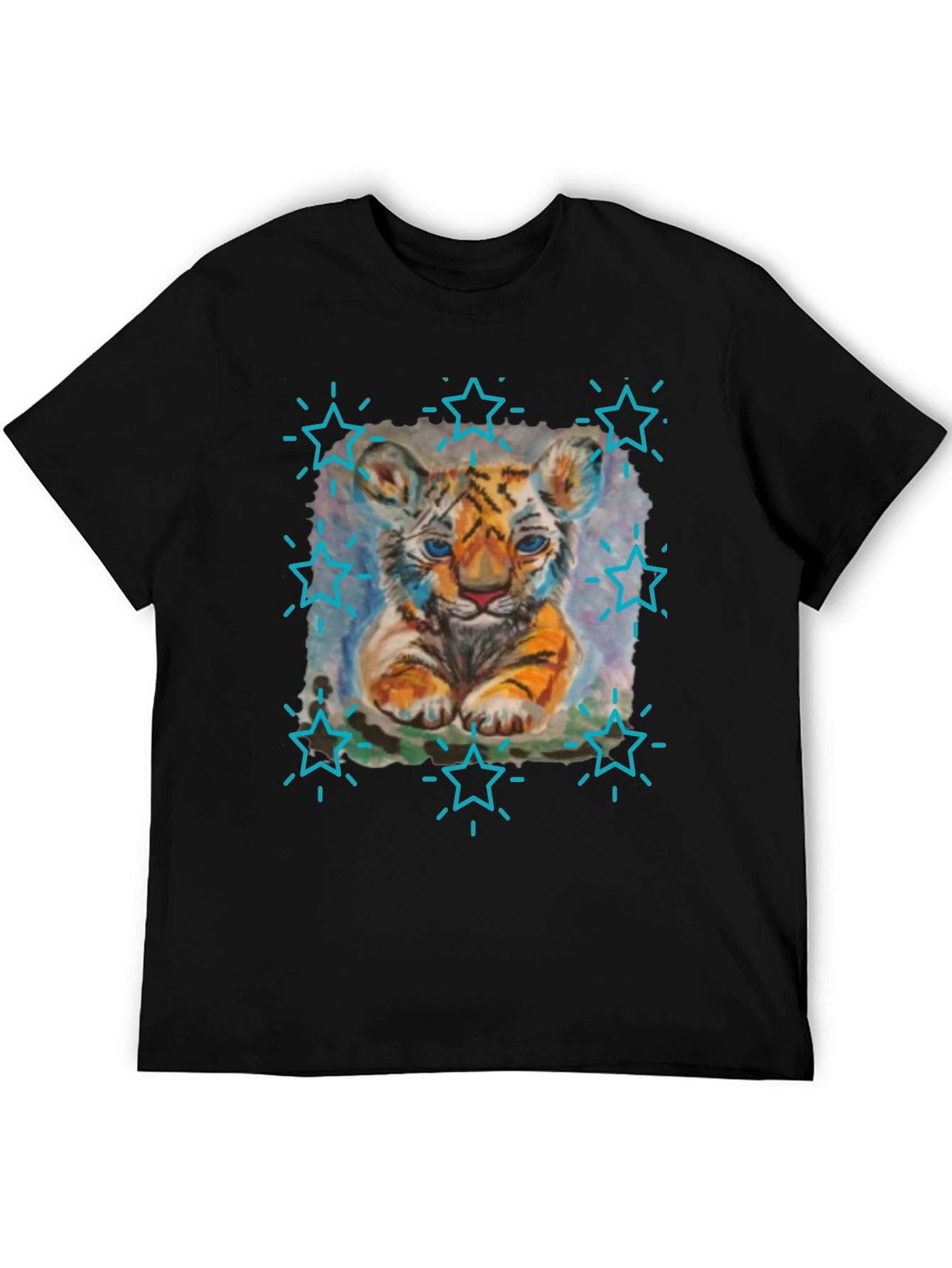 Cute Tiger Cub Graphic Tee