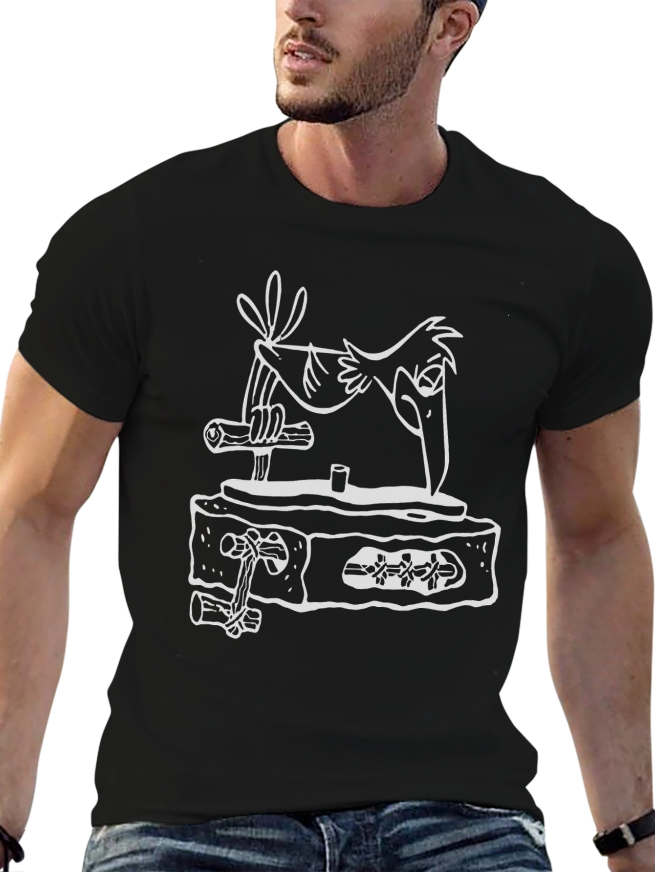 Cartoon Woodpecker T-Shirt