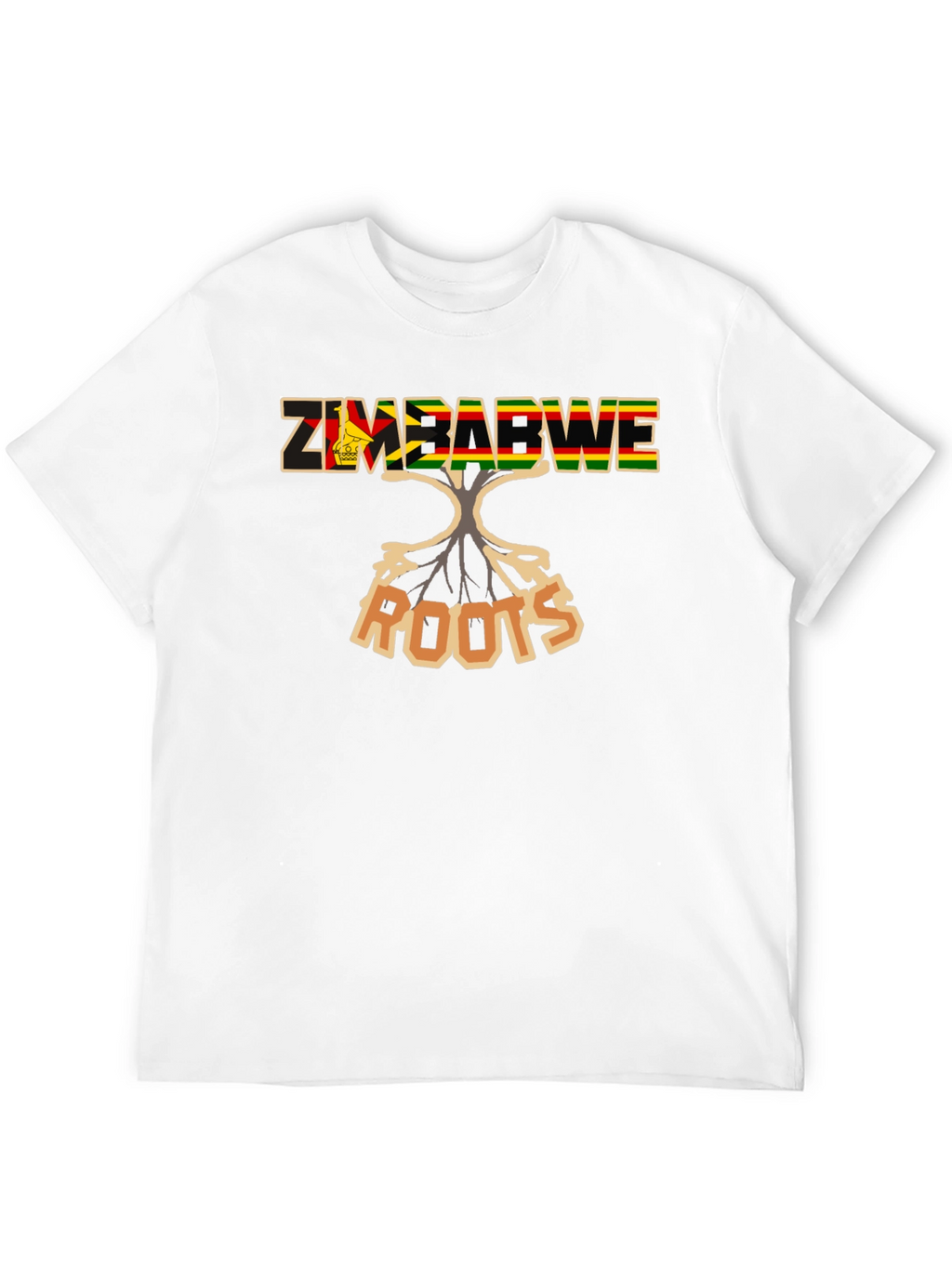 Zimbabwe Roots Black T-Shirt