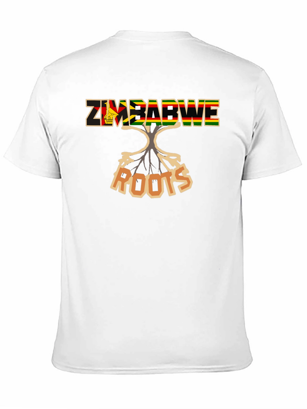 Zimbabwe Roots Black T-Shirt
