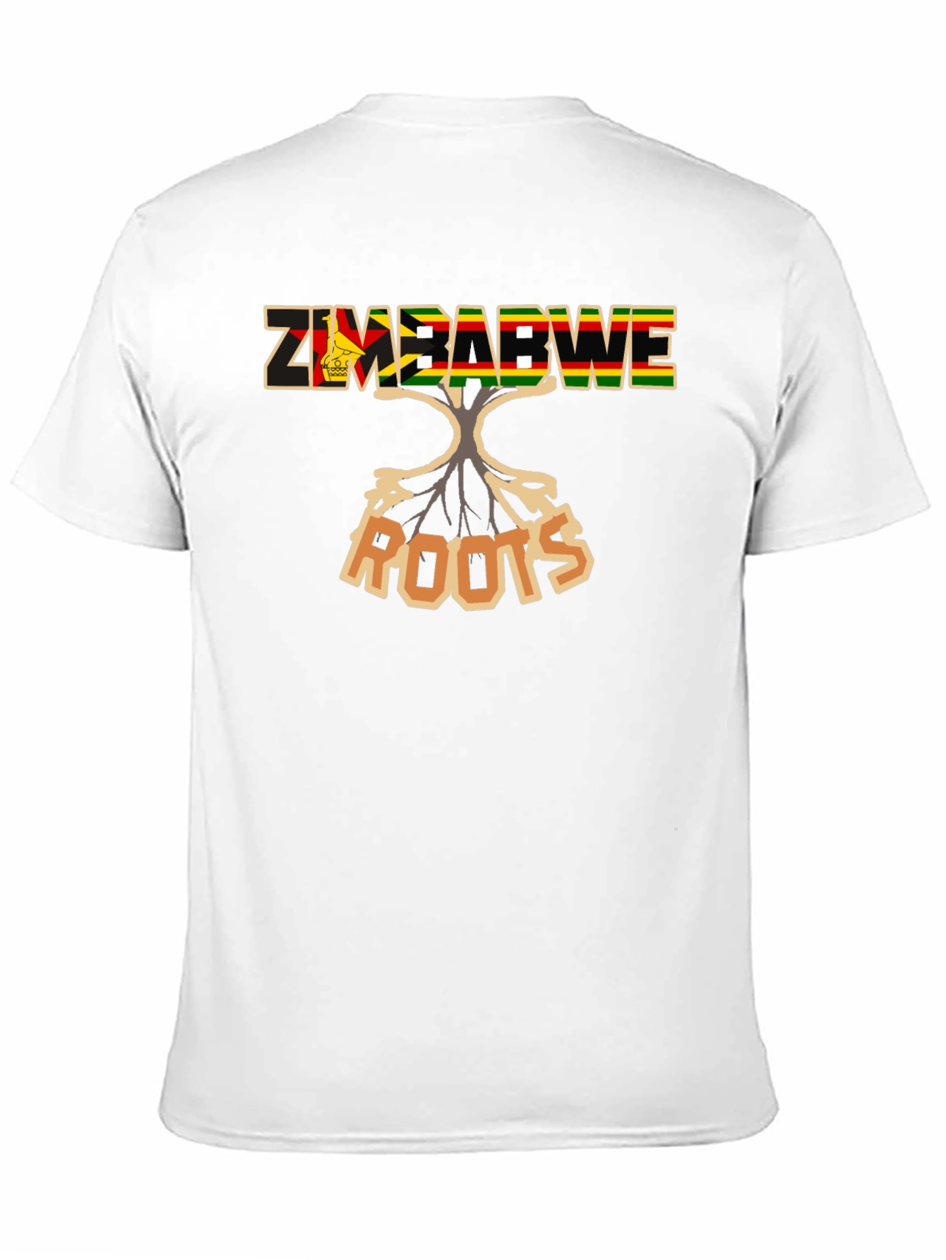 Zimbabwe Roots Black T-Shirt