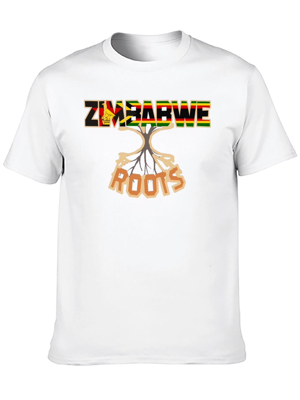 Zimbabwe Roots Black T-Shirt