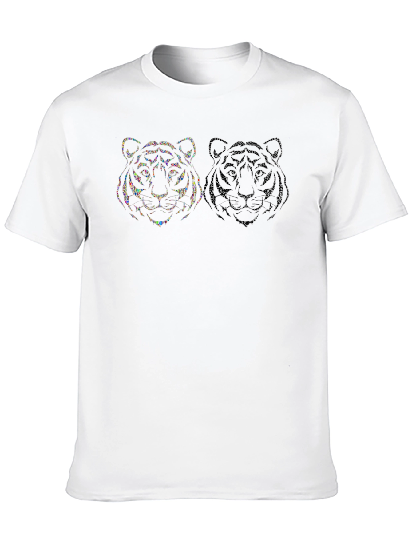 Tiger Graphic Black T-Shirt - Mens