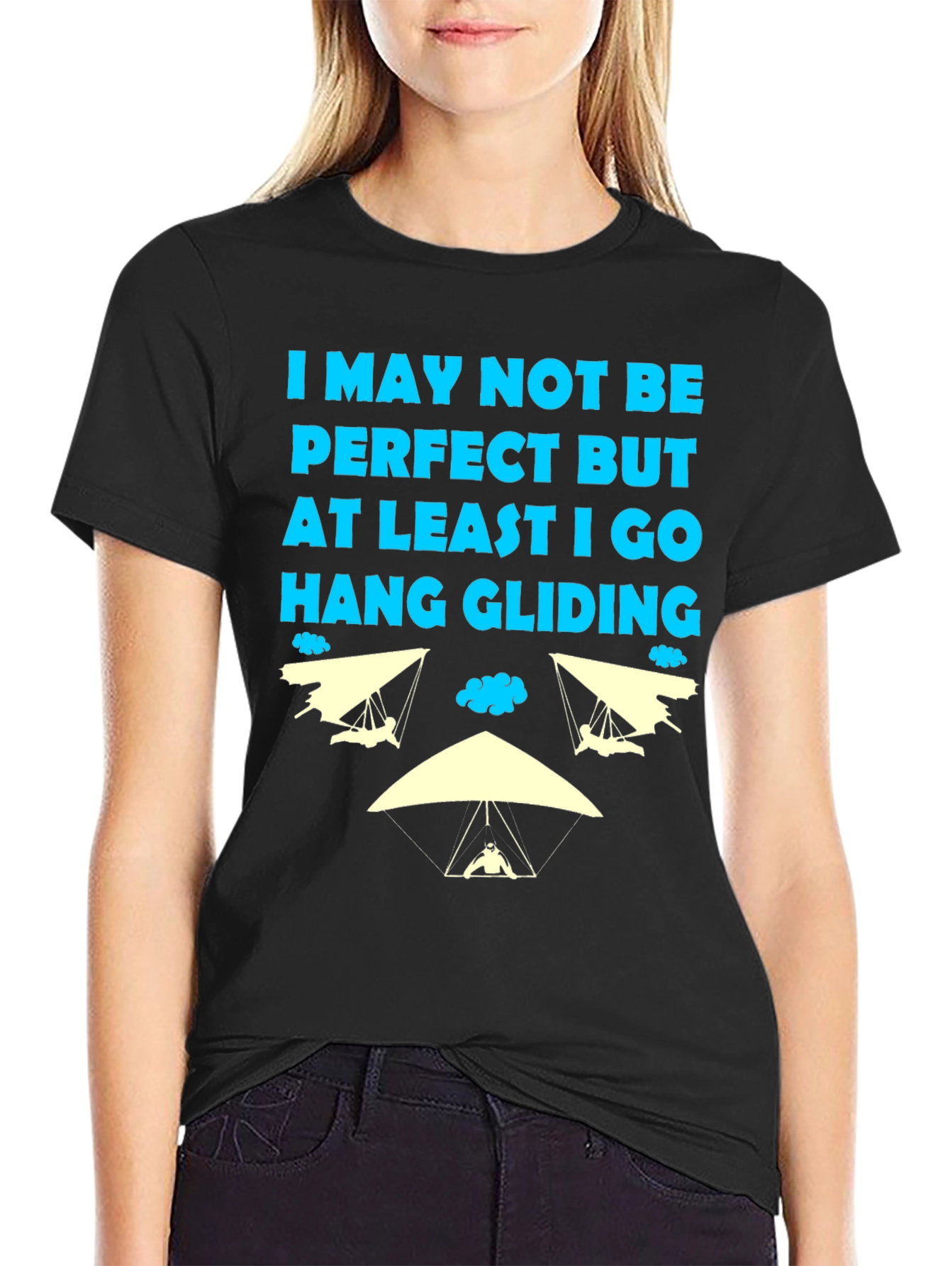 Hang Gliding T-Shirt: Imperfectly Awesome!