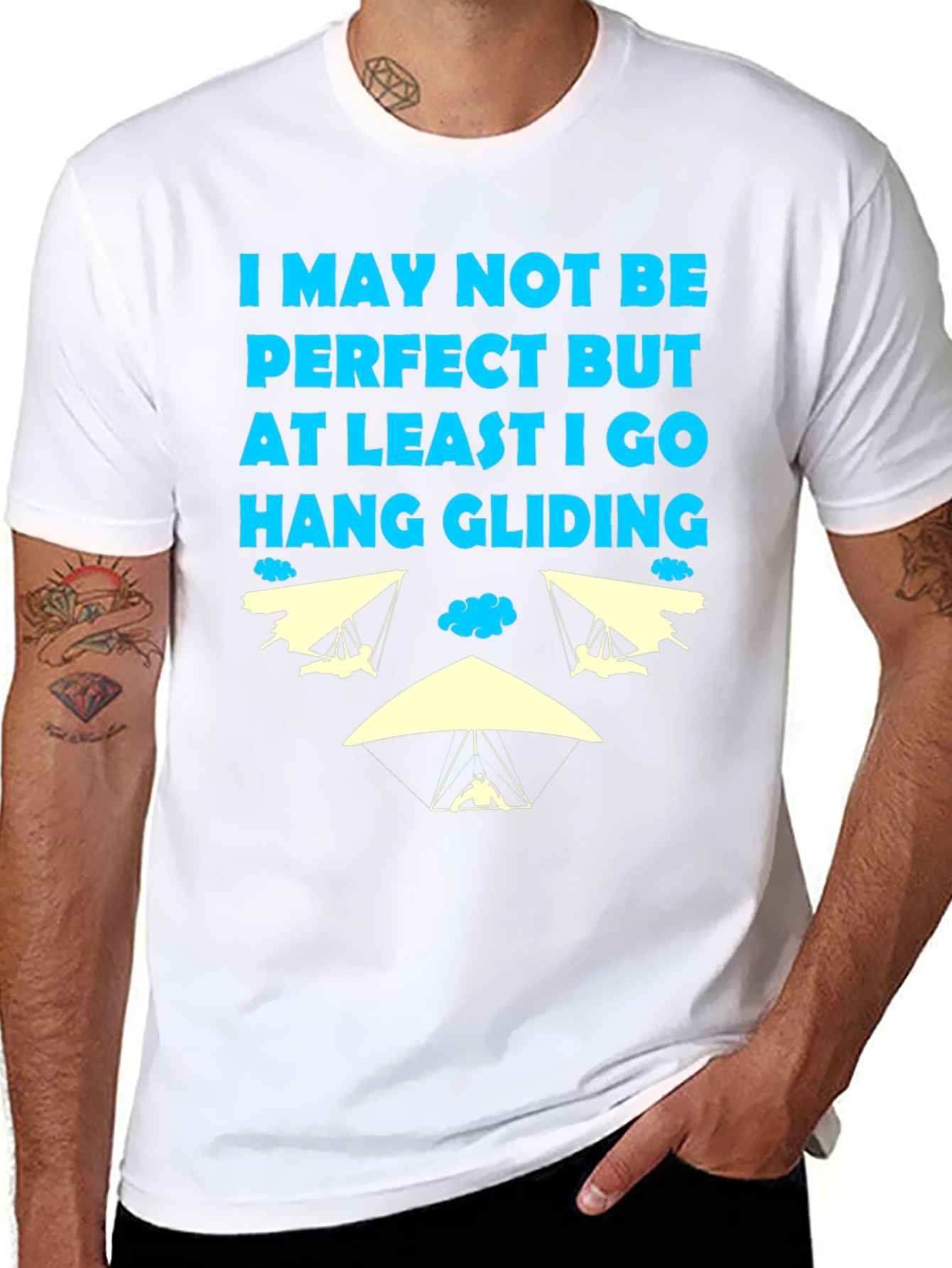 Hang Gliding T-Shirt: Imperfectly Awesome!