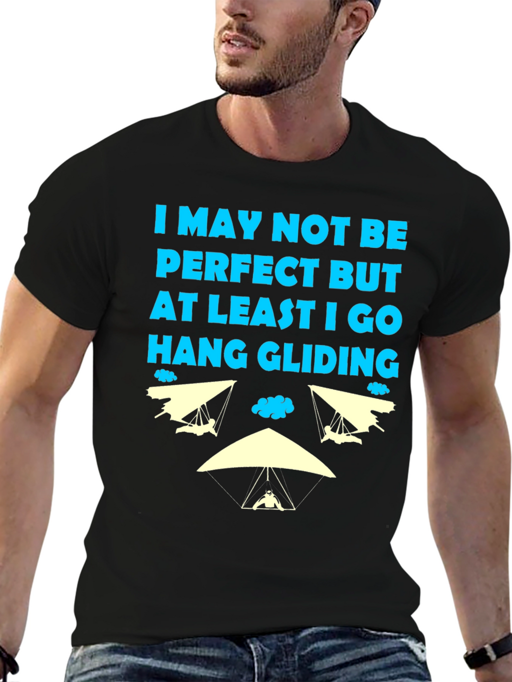 Hang Gliding T-Shirt: Imperfectly Awesome!