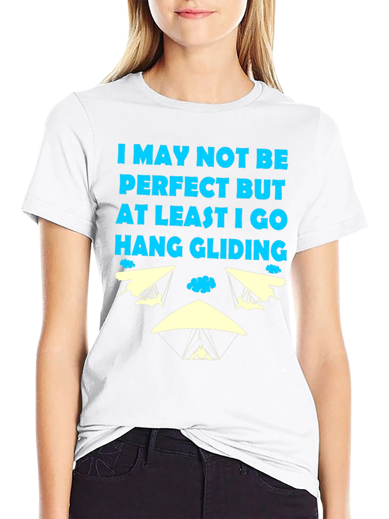 Hang Gliding T-Shirt: Imperfectly Awesome!