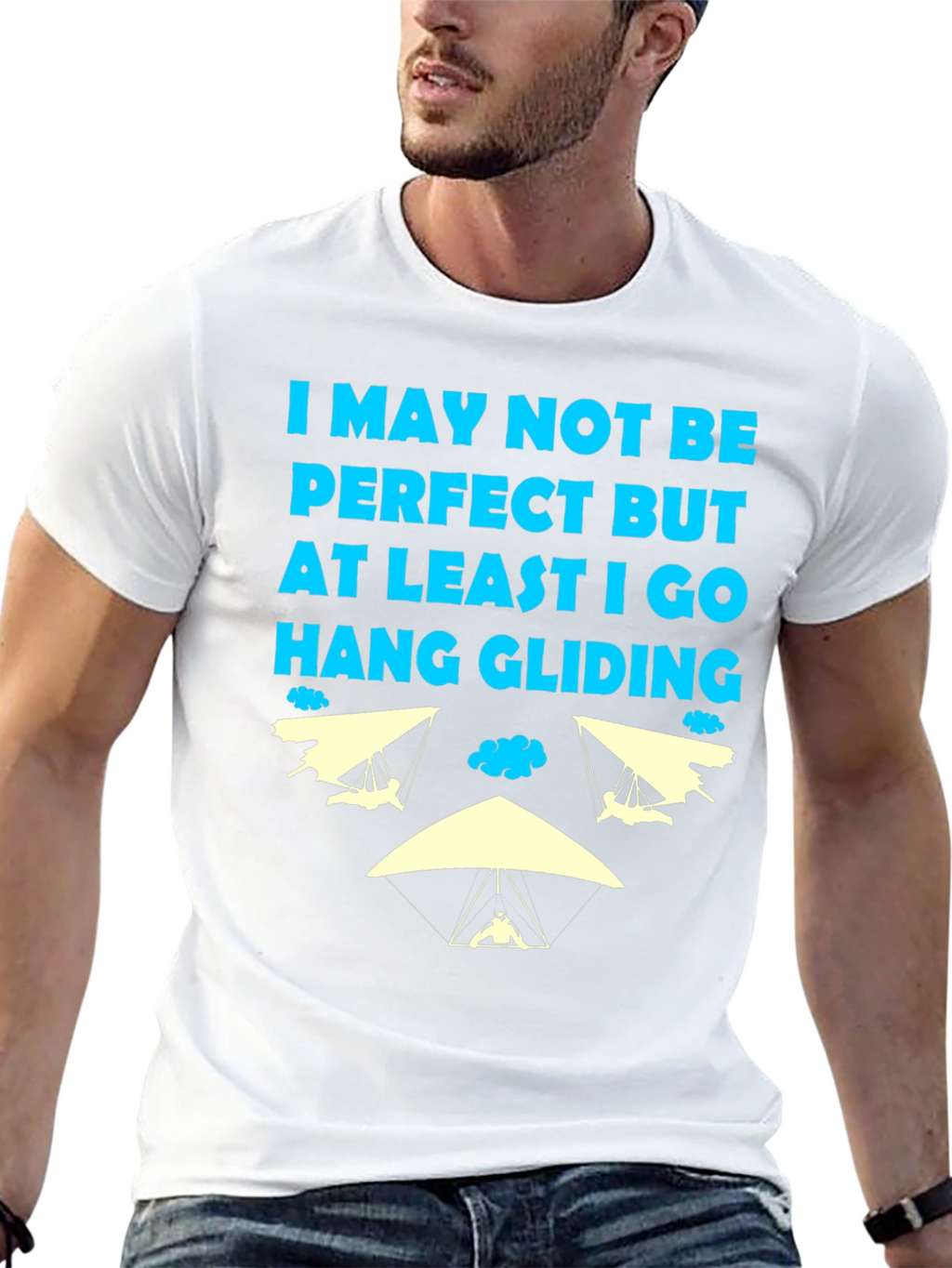 Hang Gliding T-Shirt: Imperfectly Awesome!