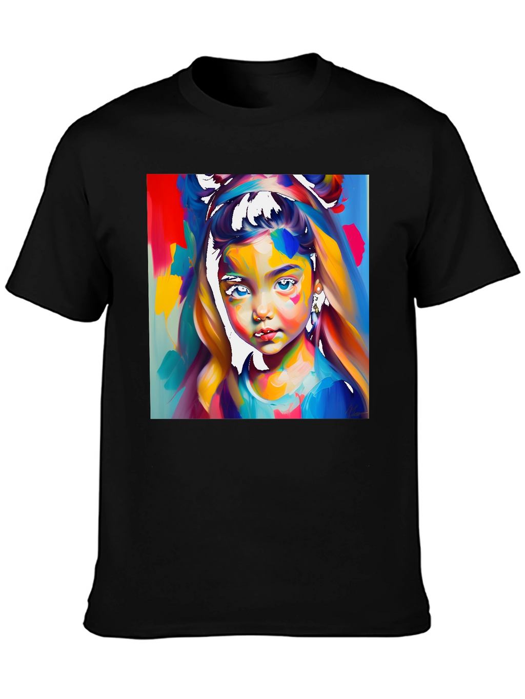 Vibrant Portrait Tee