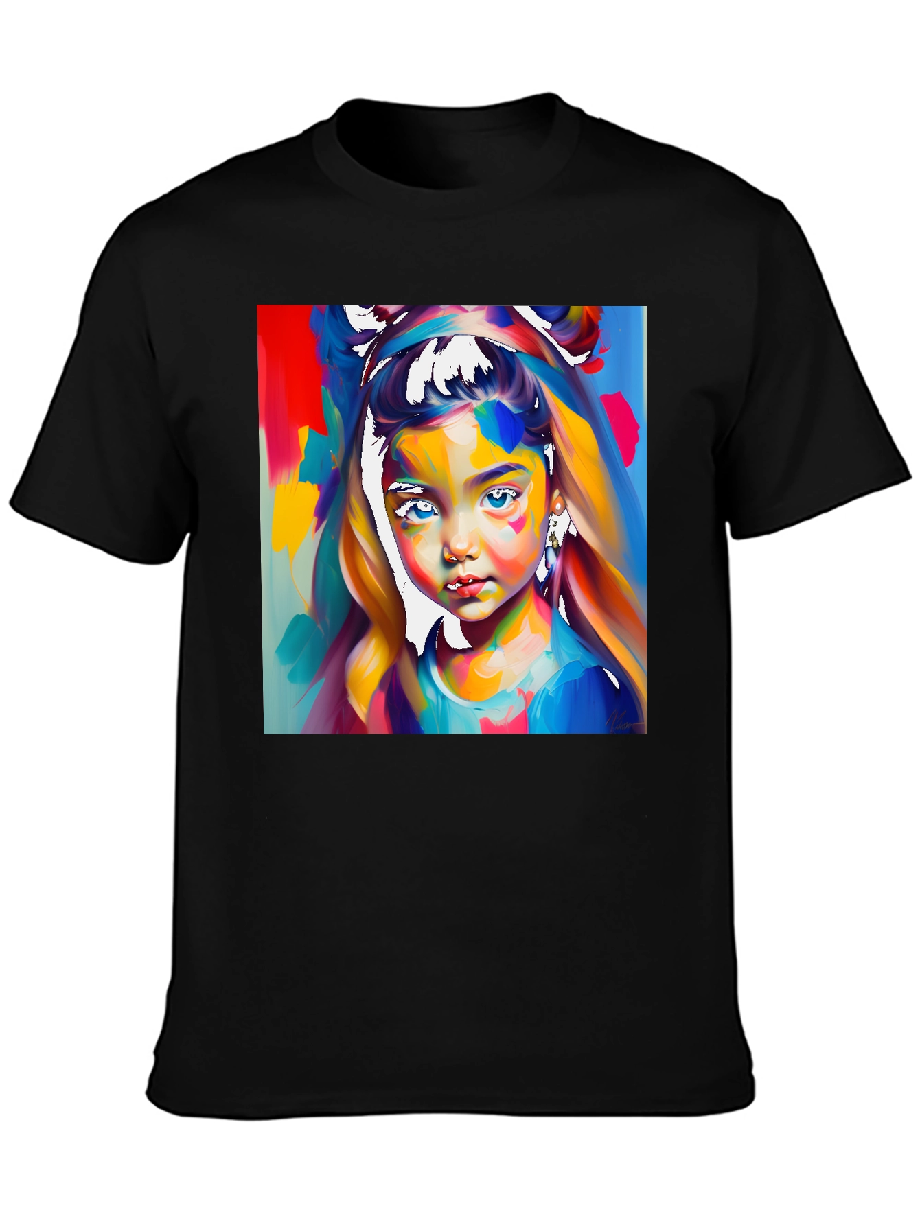 Vibrant Portrait Tee