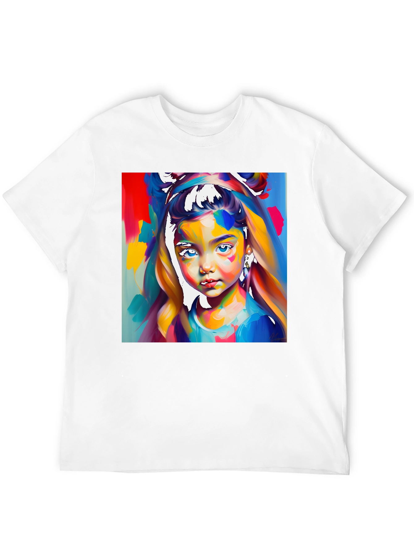 Vibrant Portrait Tee