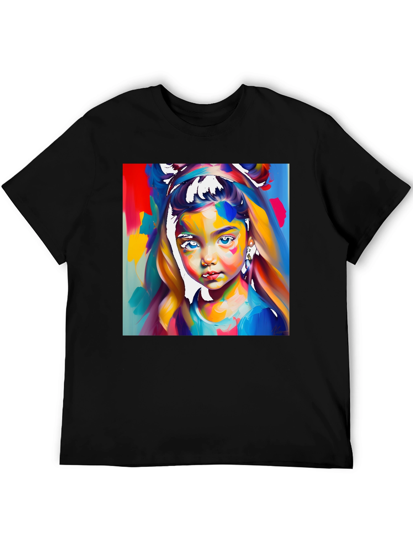 Vibrant Portrait Tee