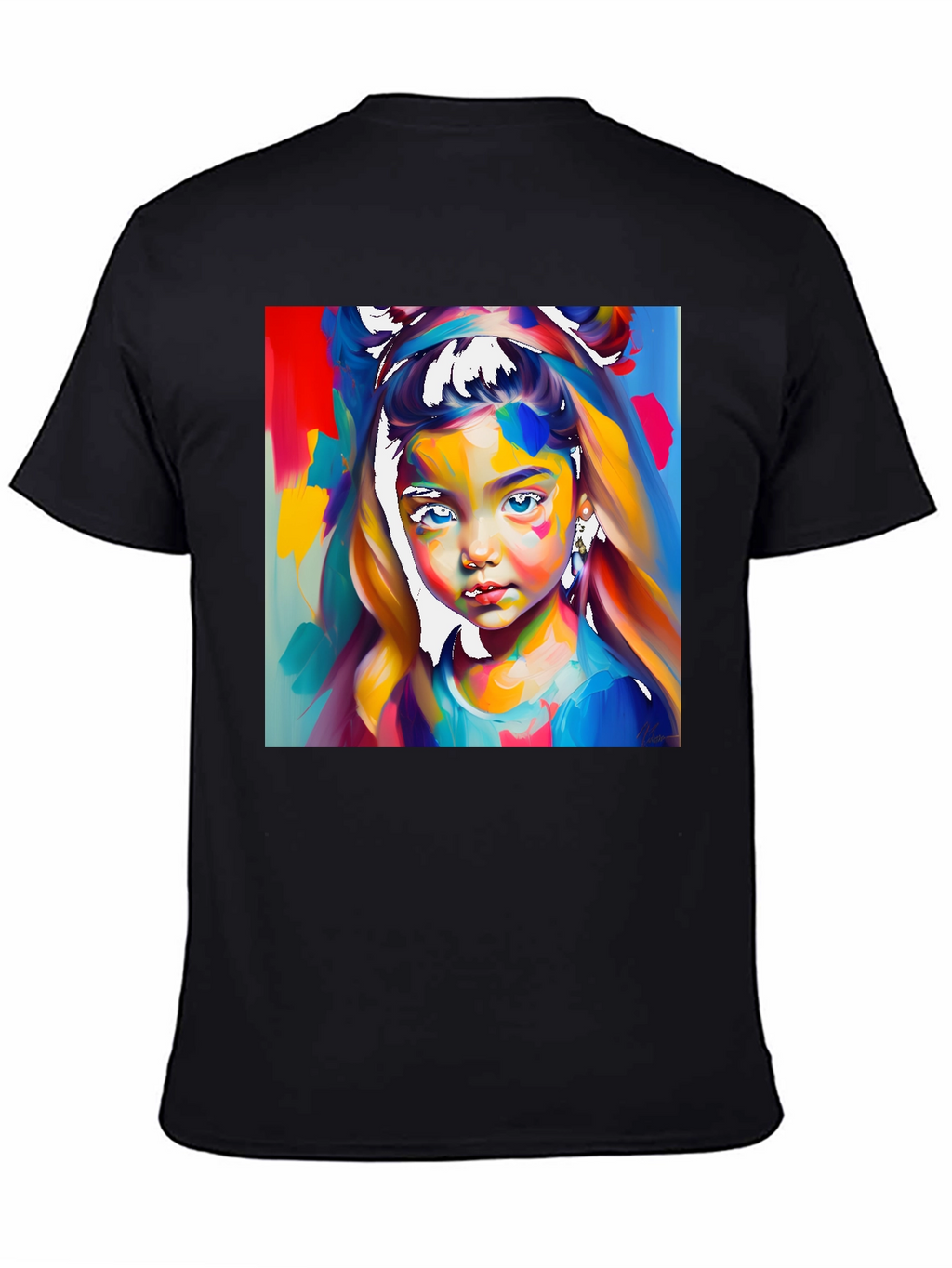 Vibrant Portrait Tee