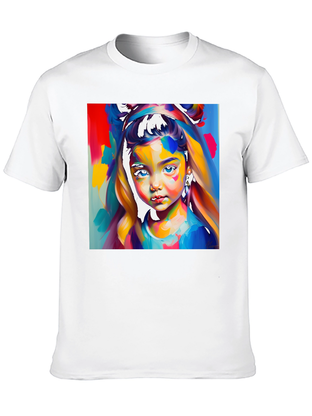 Vibrant Portrait Tee