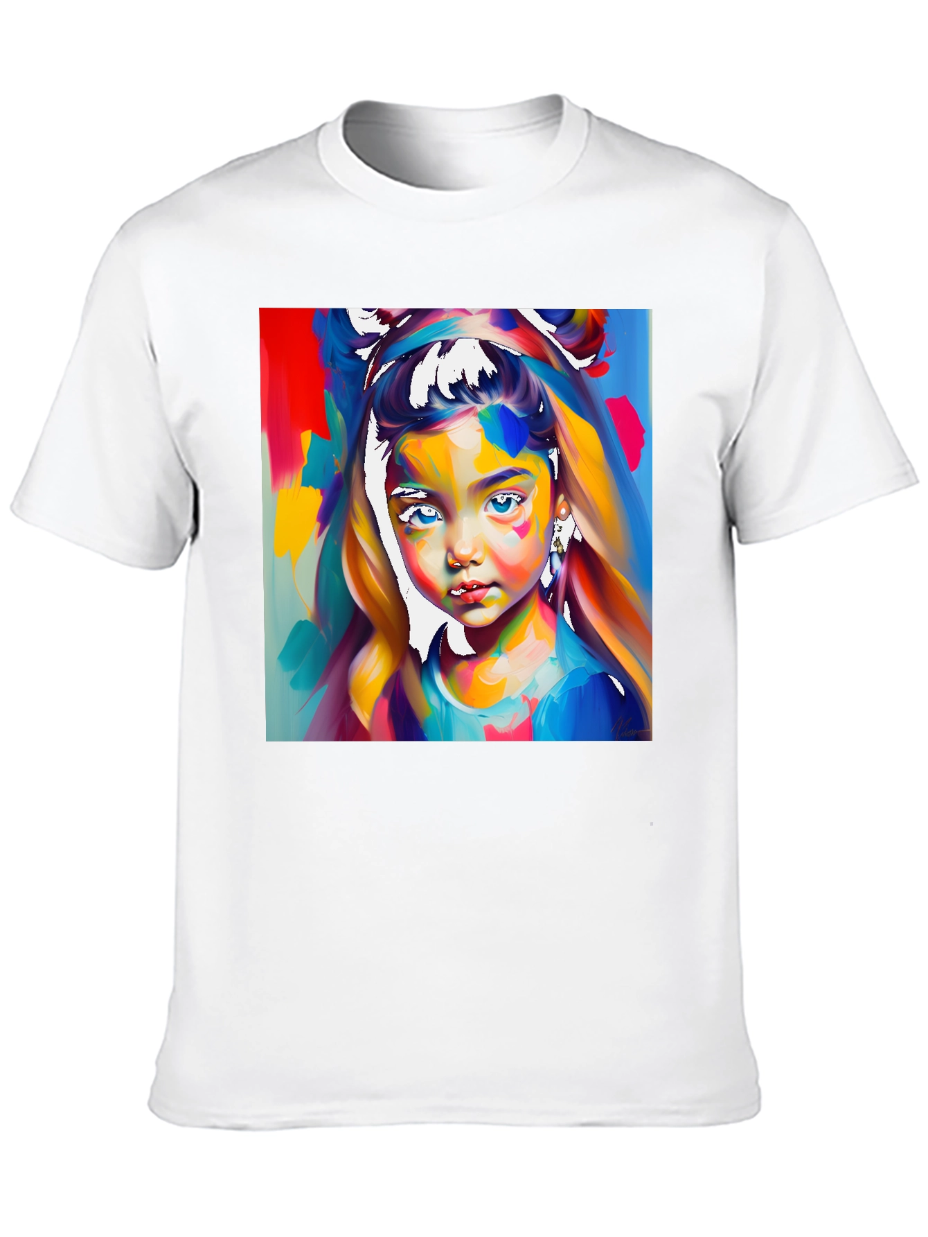 Vibrant Portrait Tee