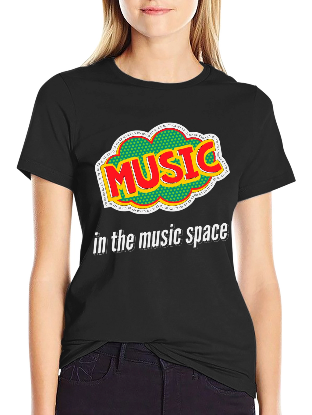 Music in the Music Space Graphic Tee
